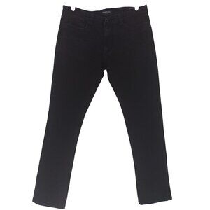 Kenneth Cole Men's Black Denim Jeans 32x32 Slim Fit Comfortable Casual Wear.